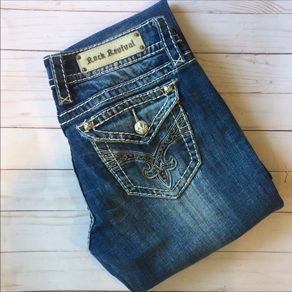 Rock Revivals skinny leg